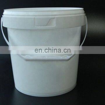 1Gallon PP Food Grade Round Plastic Buckets With Handle And Lids For Ice-cream ,Candy photo-2