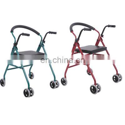 Good Price Rollator With Seat 4 Wheels Walker for Old People photo-4