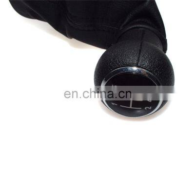 New Speed Gear Shift Knob Gaitor Boot Black For Volkswagen Passat 96-05 photo-2