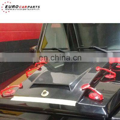 W463 B-style Hood Fit for MB G-CLASS W463 G500 G550 G55 G63 to B-style W463 Carbon Fiber Hood Scoop photo-4