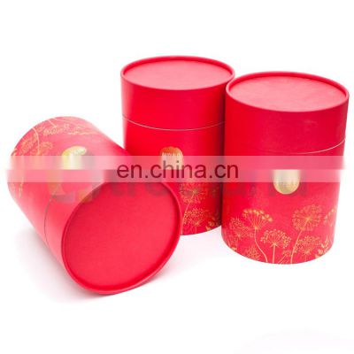 Private Print Design Cylindrical Paper Box Packaging Cylindrical Boxes