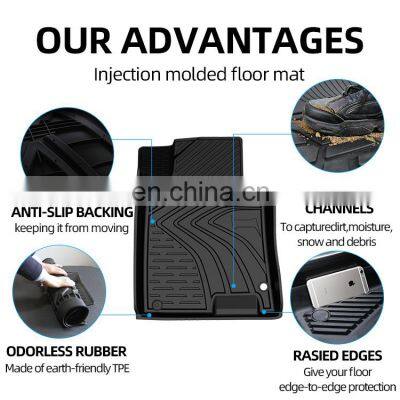 Tpe Car Foot Mat 3d Car Floor Mat Liner Matting For HYUNDAI SONATA 2020 photo-5