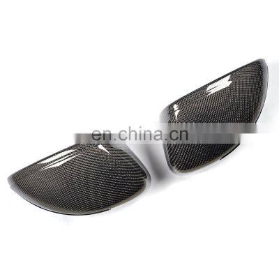 Car Accessories Carbon Fiber Car Mirror Cover for Audi TT Quattro S Line Coupe 2014