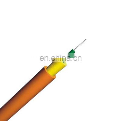 Indoor Simplex Fiber Optic Cable 2.0mm Multi Mode MM OM2 A1a 50/125 kevlar strength 1 core fiber optic cable