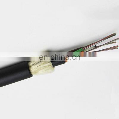 ADSS All Dielectric Double jacket 12 24 48core ADSS Fiber optical cable with 200m 250m Span