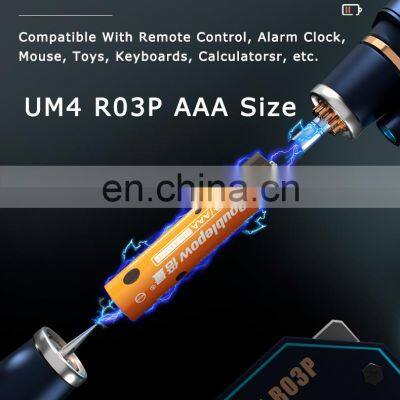 Hot Sale AAA R03P Super Heavy Duty Battery 1.5v Um-4 Size Batteries Wholesale photo-5