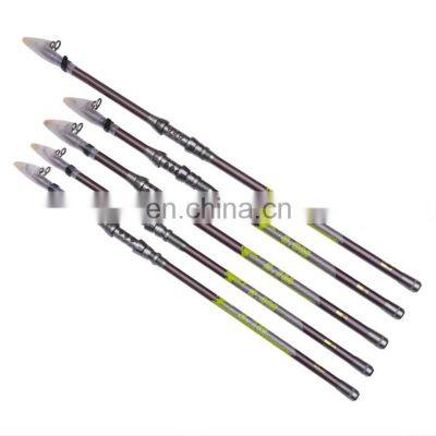 Factory Direct Commercial Fishing Rods 2.1m/2.4m/2.7m/3.0m/3.6m Carbon Fiber ExtraFast Action Sea Fishing Telescopic Fishing Rod