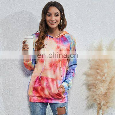 Europe 2021 European and American Fall Hot Styles Trendy Fashion Casual Hooded Fashion Women's Sweater photo-2