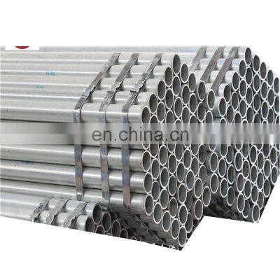 Hot dipped galvanized Weld Carbon SCH40 steel Pipe tube Bulk Sale pipe list