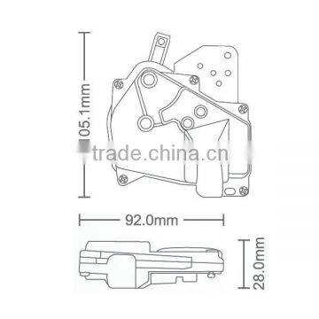Super Quality Car Door Lock Actuator For GEELY Strong Power photo-3