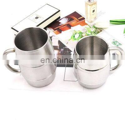 Оптовая партия стальных российских металлических пивных кружек из нержавеющей стали с индивидуальным логотипом, выгравированным на них, без проливов и с двойной стенкой photo-2