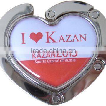 Heat--shaped Epoxy Paster Inside Metal Lady Button With Customized Logo photo-2