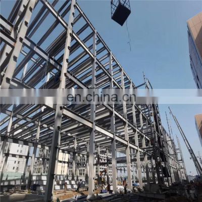 prefabricated three story flats steel structures medical center creative hospital