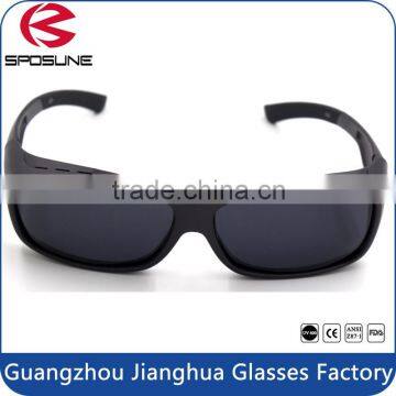 Summer new 2016 Black frame fit over sunglasses with polarized lens