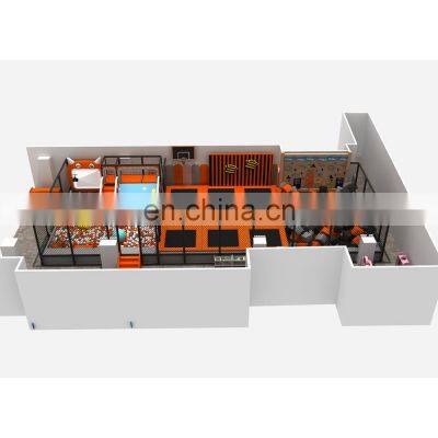 Commercial Customized Indoor Bungee Trampoline Kids Play Game Indoor Trampoline photo-2