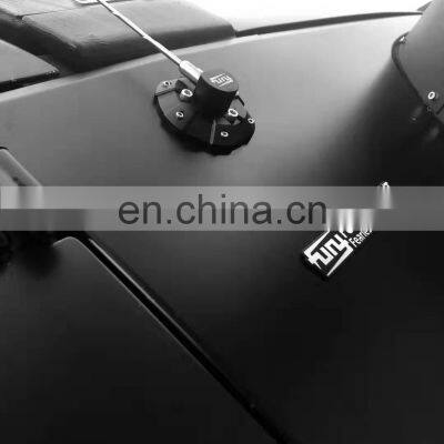 Black Antenna Base Cover Aluminium for Jeep Wrangler JK/JL 2007+ for Jeep Auto Parts From Maiker