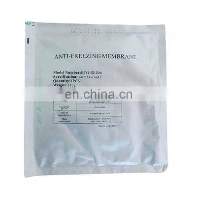 new hot sale anti freeze membrane popular cryopad antifreeze film for skin protective manufacturer cryolipolysis