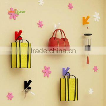 Creative Lovely Wood Hook Coat Hanger photo-3