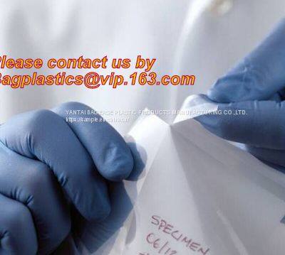 Sterile Trash Bags, Biomedia Bags, Double Pouch, Sterile, Twist-seal Bags for Cleanroom, Laboratory Equipment - Samplers photo-3