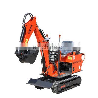 0.8t 800kg excavator mini cralwer excavator