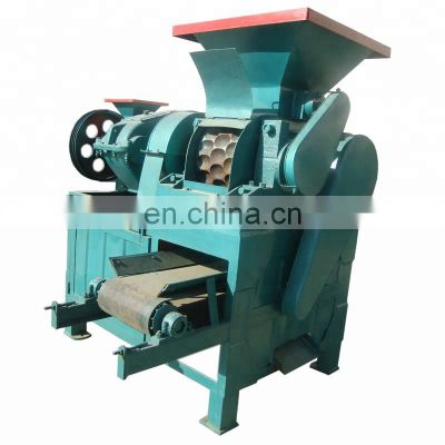 High Efficiency Bbq Roller Type Pillow Shape Charcoal Briquette Making Machine