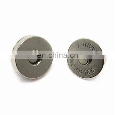 Custom 18mm Metal Magnet Snap Button For Bags photo-5