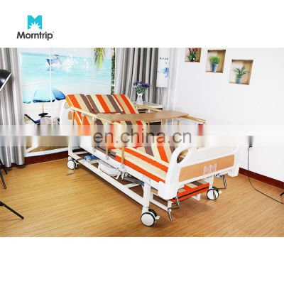 Manual 5 Functions Clinic Medical Bed Four Crank Manual Hospital Bed For Mobile Hospitals