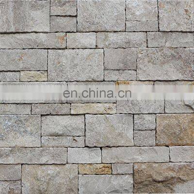 white sand color sandstone travertine limestone culture cladding stone wall cladding limestone panels