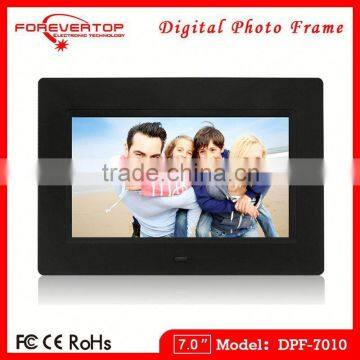 2016 China Factory Price 7 Inch Acrylic Multi Function Digital Frame