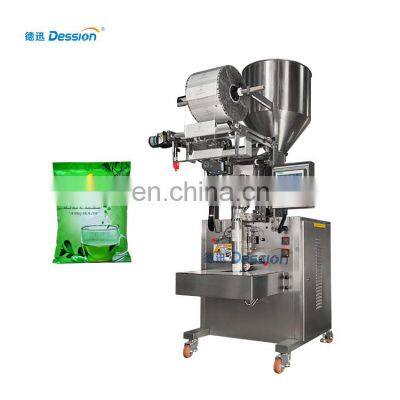 Automatic tea sachet grinding and packaging machine green tea packing machinery price