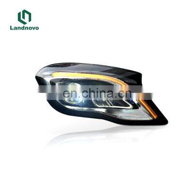 Landnovo Full LED Headlight Headlamp Assembly for Mercedes Benz GLA Class 2015-2019 W156 Head Lamp Light