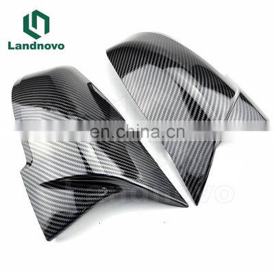 Накладки на зеркала заднего вида для автомобилей Landnovo из углепластика. Накладки на зеркала заднего вида в стиле рога для BMW F20 F30 F32 F33
