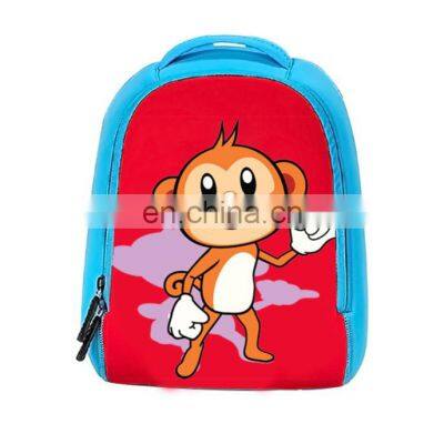 Kindergarten Cartoon Lovely Primary School Backpack Students Children Nursery Bag Backpacks Customized Nylon Logo 25*14*31cm * photo-2