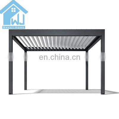 Bioclimatique Electric Roof Louver Metal Framed Pergola