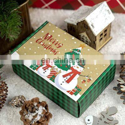 China Supplier Packaging Custom Design LOGO Green Paper Box Corrugated Shipping Mailer Toy Christmas Gift Packaging Box photo-5