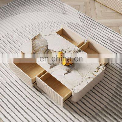 Luxury Coffee Tables Living Room Marble Coffee Table TV Stand Living Room Furniture Modern Coffee Table Salon Furniture photo-3