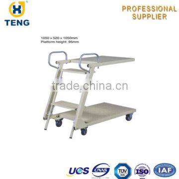 Movable Foldable Warehouse Ladder Cart LA03