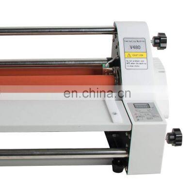 SRL-D48 Office Use Desktop Automatic Laminator Automatic Single and Double Side Film Roll Laminating Machine photo-3