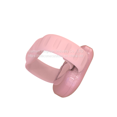 Candy Hand Warmers Matching Color Freely Adjustable Silicone Bracelet Small Thin Wholesalers and Manufactures photo-3