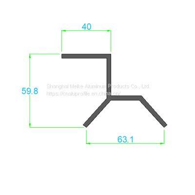 MK Farm Aluminum Solar Roof Bracket Fixture Clamp Solar Clamp Trapezoidal Roof Mounting Solar Panel Clamp photo-2