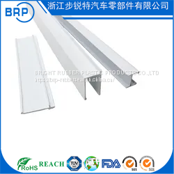 Factory Supply ABS or PVC/UPVC /PS /PE/PP/PC Plastic Rigid Extrusion Profile for Refrigerator Parts With Good Price photo-4
