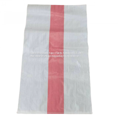 Export to Congo, Ghana, Mauritania, Laminated Plastic Woven Shopping Bag With Handle Colorful Polypropylene Woven Market Sacks photo-4