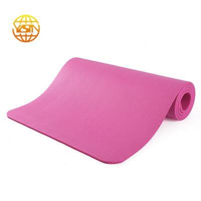 High Quality foldable thick gym Exercise NBR Yoga Mat /PU Rubber Yoga Mat