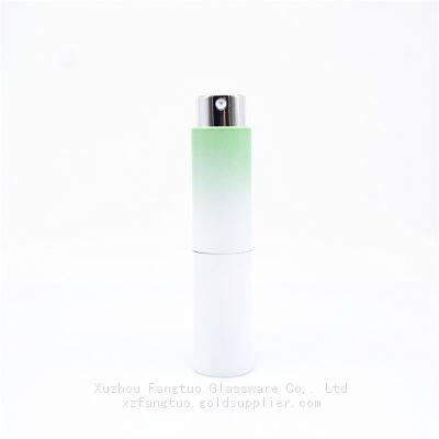 8ml carry on perfume bottle empty press spray bottle for sample perfume packing bottles inner glass