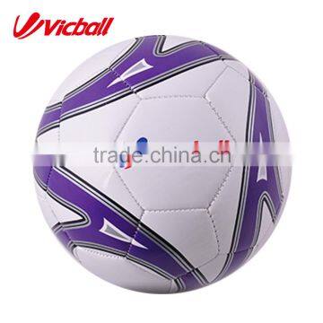 Promotion 32 panels gloss PVC material soccer balls size 5 , 4 , 3 , 2 , 1