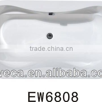 White Acrylic Bathroom Bathtub