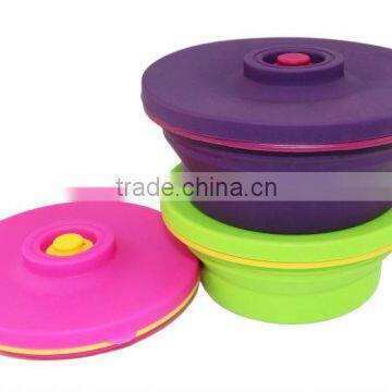 100% Pure FDA LFGB Silicone Baby Food Storage