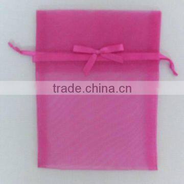 6*12cm White With Red-heart Organza Printed Wedding/christmas/party Gift Bags/wrapping Pouch China Made for Packing Candy Gift photo-6