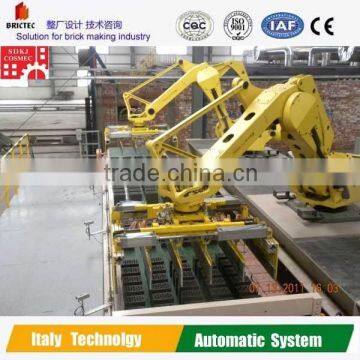 Fully Automatic Clay Robot Brick Grab Stacking Setting System Machine Brick Making Machinery Fly Ash Brick Machines