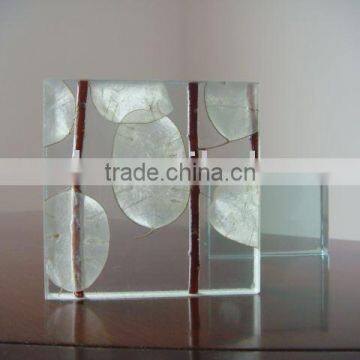 laminated decoration door art glass